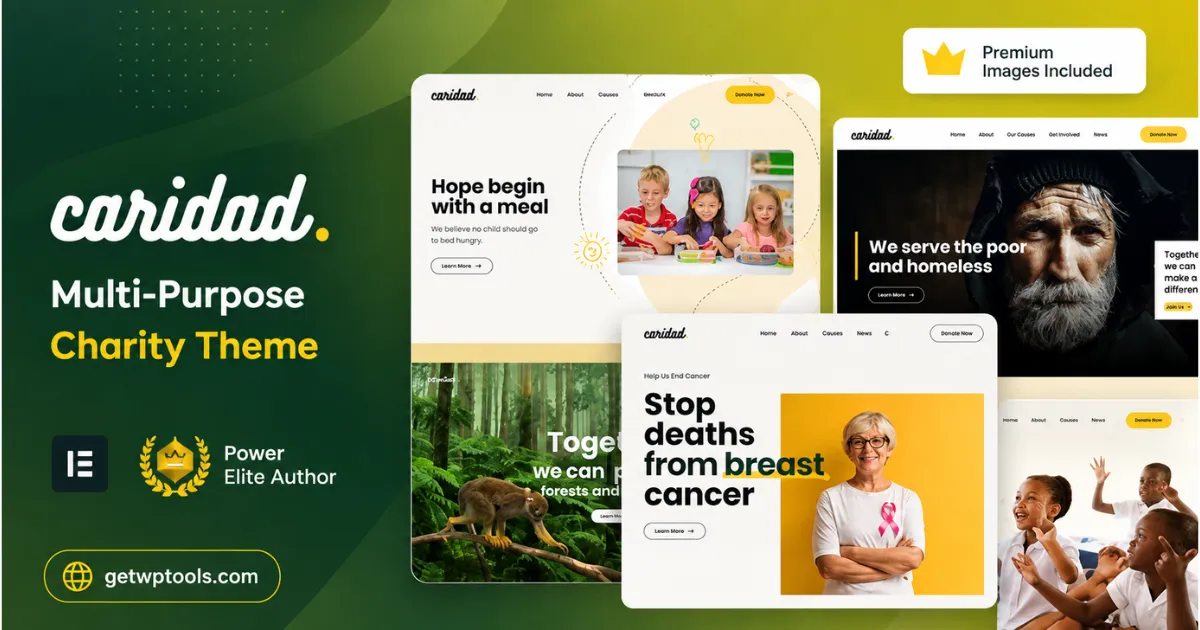 Caridad WordPress Theme