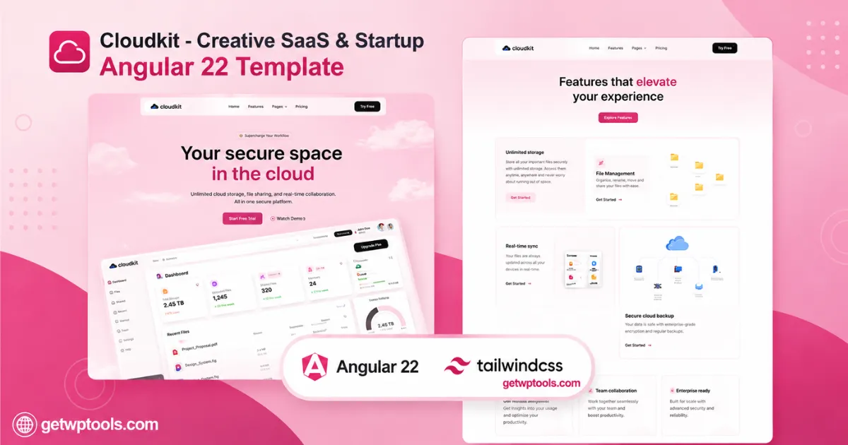 CloudKit Angular Template