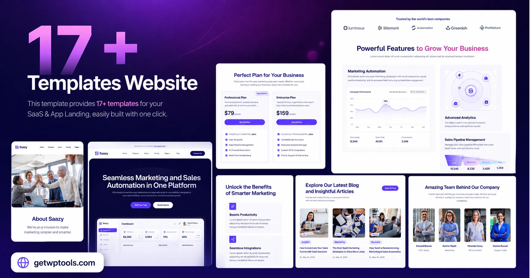 Saazy WordPress Theme