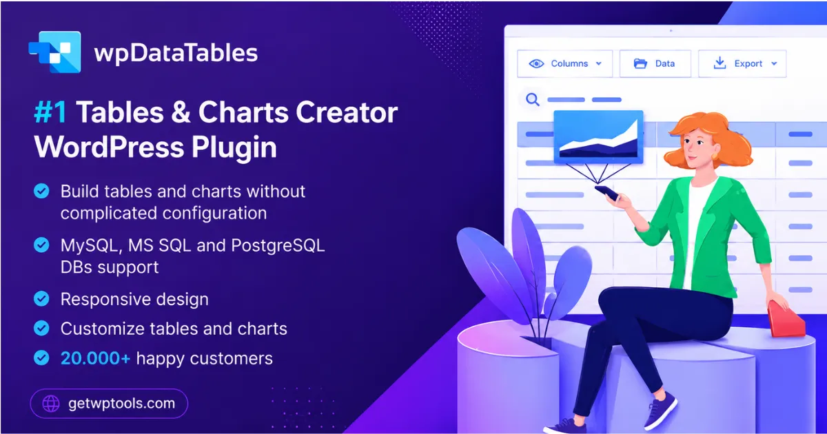 wpDataTables WordPress Plugin